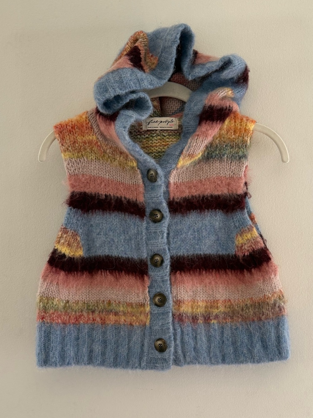 Free People Rosetta Vest NWT - Picture 4 of 9